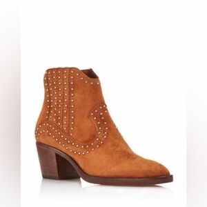 Dolce Vita Dexter Studded Suede Booties | Size 8.5 | New